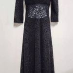 Free People  Adored  Black Lace Maxi Dress Size S. B27 Photo 5