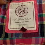 SO Pink Flannel Shirt Photo 2