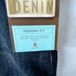 Sonoma Modern Fit Denim Blue Skirt New 8 Photo 2