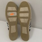 Cosido A Mano Womens Navy Striped Espadrilles Nautical Slip On Canvas Sz 44EU Blue Photo 7