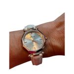 Stylish Shshd Quartz Watch With Leather Band Unisex Rose Gold & White Photo 7