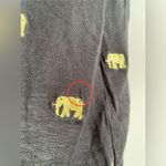 Fabienne Chapot Black & Gold Elephant Novelty Print Krista T Photo 7