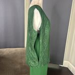 Women’s Green Lace & Chiffon 3 Piece Formal Pant Suit Mother of the Bride 16 NEW Photo 7