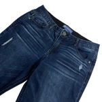 Democracy "Ab"Solution Dark Wash Mid Rise Tummy Control Straight Jeans Size 8 Photo 1
