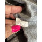 Reglan Cheetah Heart Lips Graphic 3/4 Sleeve Shirt Round Size L Gray/Blk Gray Size L Photo 5