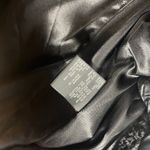 1 Madison  Faux Fur Longline Coat Size Medium Black Soft Photo 8