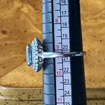 Teal Color Changing Fluorite Sterling Silver Ring Size 9.25 Photo 8