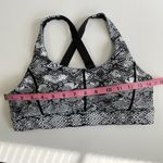 Zyia  Active Light n Tight Adjustable Sports Bra Cobra Metallic Snake Size L Photo 5