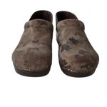 Dansko NEW  Leather Professional Clog Gray Camo Size 41 or 10.5 Photo 8