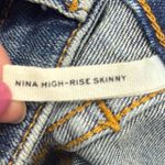 Rag and Bone  Size 29 Nina High Rise Button Fly Denim Jeans‎ Raw Hem Fire Island Photo 8