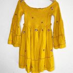 Free People  Counting Daisies Off-the-Shoulder Embroidered Dress Photo 3