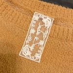 Sadie & Sage Mustard Sweater Floral Design women’s small Anthropologie Revolve Yellow Photo 2