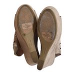 Madden Girl 🔃 Tan Suede Platform Wedge Sandals Photo 6