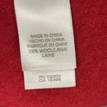 Liz Claiborne  Womens L Jacket Peacoat Red 100% Wool Double Breasted Buttons Photo 6