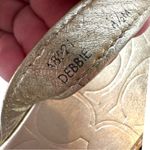 Coach Gold Metallic Debbie Sandals Flip Flops Size 8.5 Photo 6