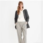 Madewell Houndstooth Wool Blend Blazer Jacket Women XL Fair Trade Certified Photo 1