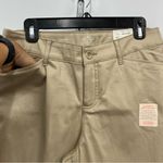 st. john's bay NWT Mid Rise Capri Pants size 10 women’s Khaki Photo 6