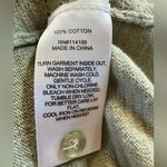 Frye  Sage Green Pointelle Knit Button Cardigan Cotton Boho Cottagecore SZ Large Photo 3