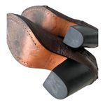 Rag and Bone  Brown Metallic Newbury Ankle Booties Size 6 Photo 6