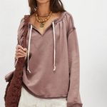 Free People NWT  Women's Coco Brown Long Sleeve Sweatshirt Photo 1