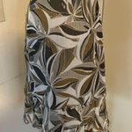 Vintage Japanese Meo Print Floral Motif Design Skirt early 00s Green Photo 1