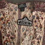 Angie Kimono Duster NEW Floral Boho Rayon Swim Coverup Vacation Photo 1