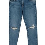 AG Adriano Goldschmied AG Jeans Ex-Boyfriend Slouchy Slim Distressed Jeans Size 26 Photo 0