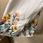 Driftwood  White Top with Floral Embroidery Photo 3