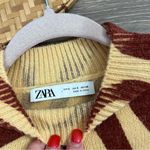 ZARA  zebra jacquard‎ knit mini dress Photo 5