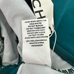 Bloomchic Solid Teal Ruffle Hem Empire Waist Halter Neck Swim Dress size 18/20 Green Photo 12