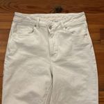 American Eagle  White Denim Mom Jeans Womens Size 10 Photo 10
