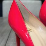 Christian Louboutin  Yolanda hot pink/red patent leather pumps Photo 12