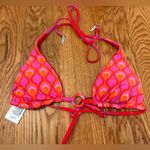 Seafolly Australia Reversible Bikini Top Pink and Orange size US 2 Photo 2