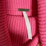 Free People  Softly Structured Tunic Sweater in Bright Pink Size S Photo 7