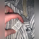 Jen's Pirate Booty Jen’s pirate booty Gaya Blouse in White Black Stripe cotton fall casual revolve Photo 4