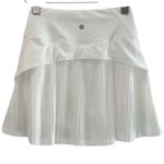 Lululemon  Pleated Lined High-Rise Tennis Skirt in white 2 Photo 2