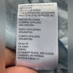 Urban Outfitters  Silence + Noise Linen Blend Jules Cold-Shoulder Blouse Top S Photo 7