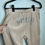 Juicy Couture Juicy‎ Couture Velour Rhinestone Embellished Jogger Pants Lounge Sweatpants Photo 1