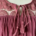 American Eagle  Outfitters Boho Crochet Lace Blouse, Size Medium Photo 2