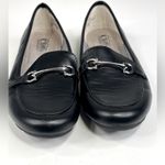 CLIFFS (By White Mountain) Glowing Loafer Black w Silver Horse Bit Ornament Photo 3