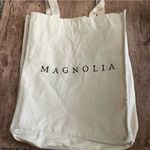 Magnolia Market Waco Texas Canvas Tote Bag with Solos Illustration Tan Photo 0