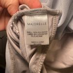 Majorelle Rina Dress in color Plated Midi Light Blue Glittery Evening Party XS Photo 4