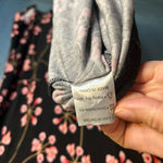 Bishuge Black & Pink Floral Tunic Top | Women’s Size Large Photo 4