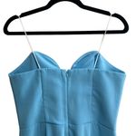 Amanda Uprichard  x Revolve Cherri Strapless Maxi Gown In Pacific Blue Photo 6