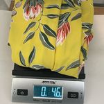 Loft Floral Mixed Media Button Down size medium Photo 7