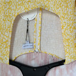 Lost + Wander  Sweet Summer Daze Midi Dress Yellow White Floral Size S Photo 4