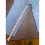 Splendid Lyocell Chambray Cropped Pants Women’s XL Wide Leg Pull-On Blue Photo 4