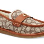 Coach NWT Women's Forest Cozy Shearling Moc Slippers Photo 14