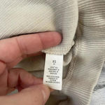 Aerie SOLD Women’s Hoodie Cropped Pullover Ribbed Long Sleeve Beige XS Photo 4