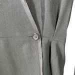 Charles Jourdan Muriel Grateau Era Black Wool Faille Wrap Dress Size 38 France Size M Photo 4